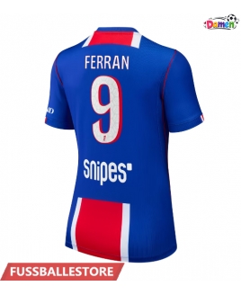 Günstige Paris Saint-Germain Ferran Torres #9 Heimtrikot Damen 2026-27 Kurzarm